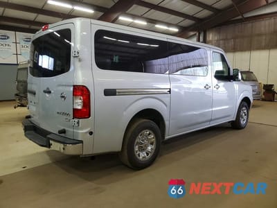 Trzecie zdjęcie samochodu z tyłu: 2020 NISSAN NV 3500 HD SV VIN:5BZBF0AA5LN850972 - miniatura