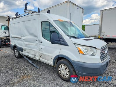 Czwarte zdjęcie samochodu z boku: 2016 FORD TRANSIT T-250 VIN:1FTYR2CG4GKA05603 - miniatura