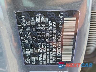 Zdjęcie 13 z 13 samochodu: 2024 HYUNDAI KONA SEL VIN:KM8HBCAB8RU078087 - miniatura