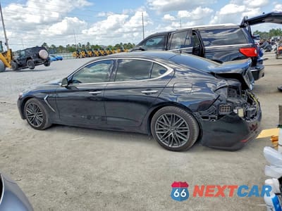 Drugie zdjęcie samochodu z przodu: 2019 GENESIS G70 2.0T ADVANCED VIN:KMTG34LA9KU037580 - miniatura