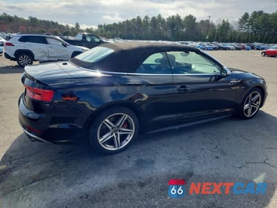 Trzecie zdjęcie samochodu z tyłu: 2018 AUDI S5 PRESTIGE VIN:WAU24GF59JN003344 - miniatura