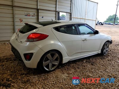 Trzecie zdjęcie samochodu z tyłu: 2013 HYUNDAI VELOSTER TURBO VIN:KMHTC6AE8DU163877 - miniatura