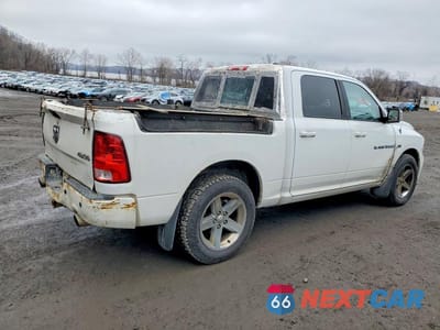 Trzecie zdjęcie samochodu z tyłu: 2012 DODGE RAM 1500 SPORT VIN:1C6RD7MT2CS258349 - miniatura