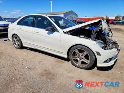 Czwarte zdjęcie samochodu z boku: 2009 MERCEDES-BENZ C 230 4MATIC VIN:WDDGF85X69F286907 - miniatura