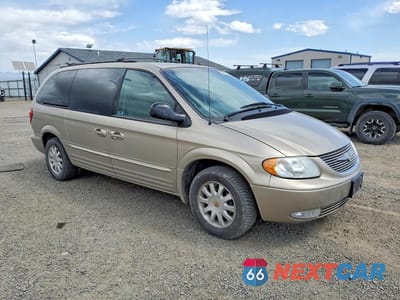 Czwarte zdjęcie samochodu z boku: 2002 CHRYSLER TOWN & COUNTRY LXI VIN:2C4GP54L02R536452 - miniatura