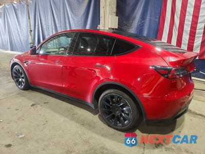 Drugie zdjęcie samochodu z przodu: 2022 TESLA MODEL Y VIN:7SAYGDEE8NF481850 - miniatura