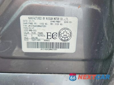 Zdjęcie 12 z 12 samochodu: 2011 INFINITI G37 SEDAN X VIN:JN1CV6AR2BM407251 - miniatura