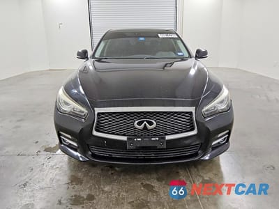 Piąte zdjęcie samochodu w środku: 2017 INFINITI Q50 2.0T PREMIUM VIN:JN1CV7AP4HM642330 - miniatura