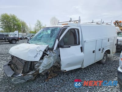 2017 CHEVROLET EXPRESS G3500 UTILITY / SERVICE VAN 1GB0GRFG0H1112506 - główne zdjęcie licytacji z USA - miniatura