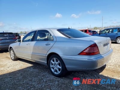 Drugie zdjęcie samochodu z przodu: 2003 MERCEDES-BENZ S 500 4MATIC VIN:WDBNG84J53A363619 - miniatura
