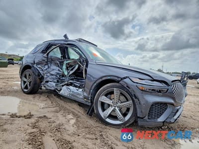 Czwarte zdjęcie samochodu z boku: 2023 GENESIS GV70 2.5T STANDARD VIN:KMUMADTB9PU089943 - miniatura