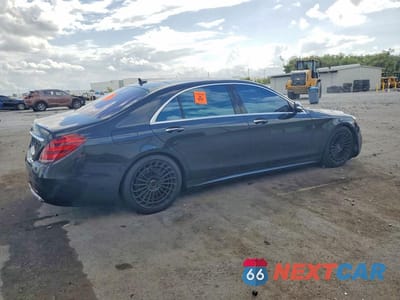 Trzecie zdjęcie samochodu z tyłu: 2018 MERCEDES-BENZ S 560 VIN:WDDUG8DB2JA368317 - miniatura