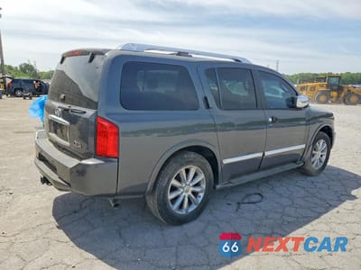 Trzecie zdjęcie samochodu z tyłu: 2008 INFINITI QX56 BASE VIN:5N3AA08C18N905655 - miniatura
