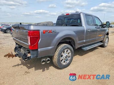 Trzecie zdjęcie samochodu z tyłu: 2021 FORD F250 SUPER DUTY VIN:1FT7W2BT4MED87452 - miniatura