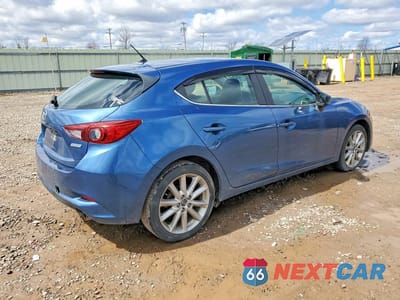 Trzecie zdjęcie samochodu z tyłu: 2017 MAZDA 3 TOURING VIN:3MZBN1L71HM119741 - miniatura