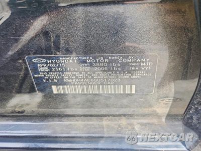 Zdjęcie 12 z 12 samochodu: 2016 HYUNDAI ELANTRA SE VIN:KMHDH4AE6GU517023 - miniatura
