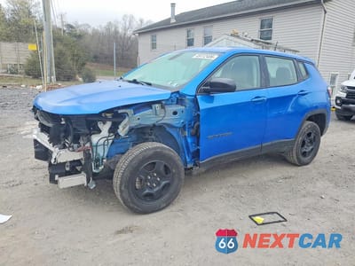 2020 JEEP COMPASS SPORT 3C4NJDAB1LT133156 - główne zdjęcie licytacji z USA - miniatura