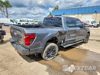 Trzecie zdjęcie samochodu z tyłu: 2024 FORD F150 XLT VIN:1FTEW3LPXRKF67736 - miniatura