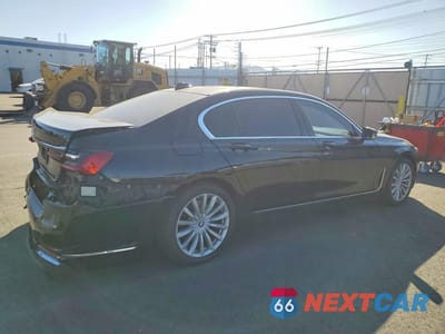 Trzecie zdjęcie samochodu z tyłu: 2020 BMW 740 I VIN:WBA7T2C09LCD20028 - miniatura