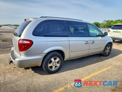 Trzecie zdjęcie samochodu z tyłu: 2007 DODGE GRAND CARAVAN SXT VIN:2D4GP44L97R204837 - miniatura