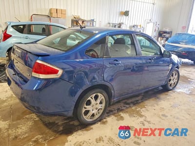 Trzecie zdjęcie samochodu z tyłu: 2008 FORD FOCUS SE VIN:1FAHP35N38W244972 - miniatura