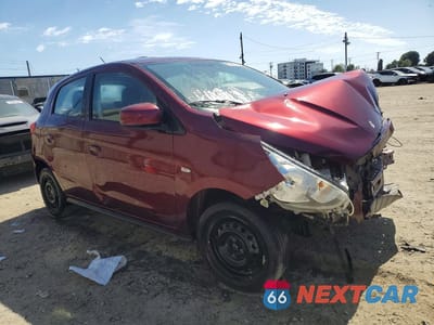 Czwarte zdjęcie samochodu z boku: 2018 MITSUBISHI MIRAGE ES VIN:ML32A3HJ2JH006117 - miniatura