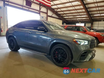 Czwarte zdjęcie samochodu z boku: 2021 MERCEDES-BENZ GLE COUPE 63 S 4MATIC AMG VIN:4JGFD8KB5MA566842 - miniatura