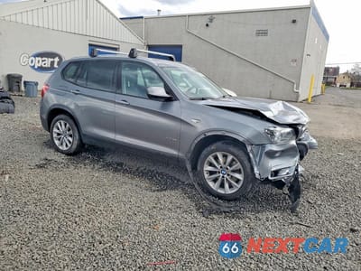 Czwarte zdjęcie samochodu z boku: 2013 BMW X3 XDRIVE28I VIN:5UXWX9C51D0A16071 - miniatura