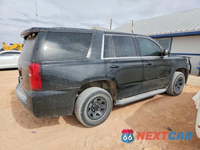Trzecie zdjęcie samochodu z tyłu: 2018 CHEVROLET TAHOE POLICE VIN:1GNSKDEC9JR214244 - miniatura