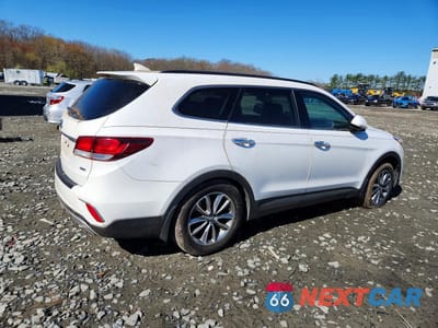 Trzecie zdjęcie samochodu z tyłu: 2017 HYUNDAI SANTA FE SE VIN:KM8SMDHF4HU191595 - miniatura