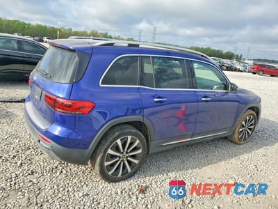 Trzecie zdjęcie samochodu z tyłu: 2021 MERCEDES-BENZ GLB 250 VIN:W1N4M4GB4MW168031 - miniatura
