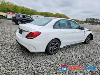 Trzecie zdjęcie samochodu z tyłu: 2020 MERCEDES-BENZ C 43 AMG VIN:55SWF6EB9LU331671 - miniatura