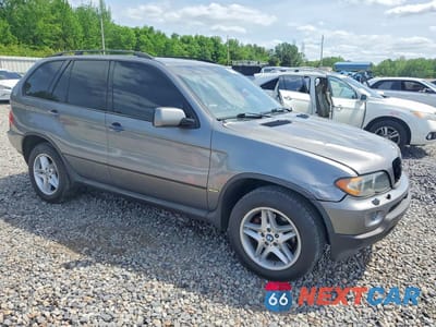 Czwarte zdjęcie samochodu z boku: 2005 BMW X5 4.4I VIN:5UXFB535X5LV16220 - miniatura