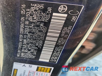 Zdjęcie 12 z 12 samochodu: 2016 TOYOTA PRIUS TWO VIN:JTDKBRFU3G3016557 - miniatura