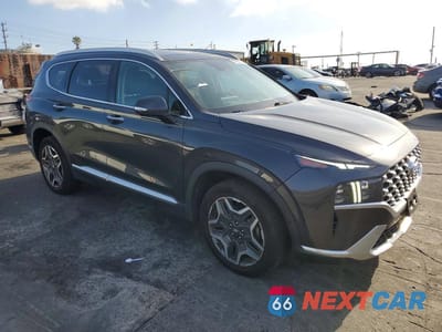 Czwarte zdjęcie samochodu z boku: 2021 HYUNDAI SANTA FE LIMITED VIN:5NMS44AL7MH318636 - miniatura