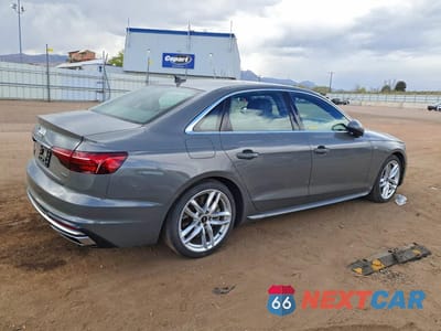 Trzecie zdjęcie samochodu z tyłu: 2023 AUDI A4 PREMIUM PLUS 45 VIN:WAUEAAF42PN002846 - miniatura