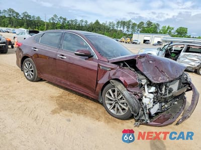 Czwarte zdjęcie samochodu z boku: 2019 KIA OPTIMA LX VIN:5XXGT4L33KG295535 - miniatura