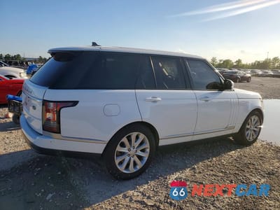 Trzecie zdjęcie samochodu z tyłu: 2016 LAND ROVER RANGE ROVER HSE VIN:SALGS2PF2GA299695 - miniatura
