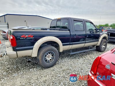 Trzecie zdjęcie samochodu z tyłu: 2008 FORD F250 SUPER DUTY VIN:1FTSW21R78EB37354 - miniatura
