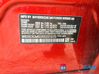 Zdjęcie 12 z 12 samochodu: 2024 BMW X2 XDRIVE28I VIN:WBX63GM02R5Z01670 - miniatura