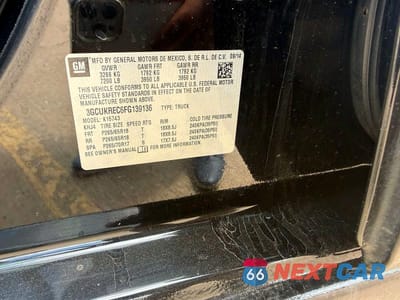 Zdjęcie 10 z 10 samochodu: 2015 CHEVROLET SILVERADO K1500 LT VIN:3GCUKREC6FG139136 - miniatura