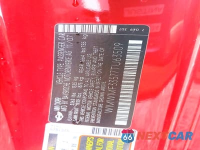 Zdjęcie 14 z 14 samochodu: 2007 MINI COOPER VIN:WMWMF33577TU63509 - miniatura