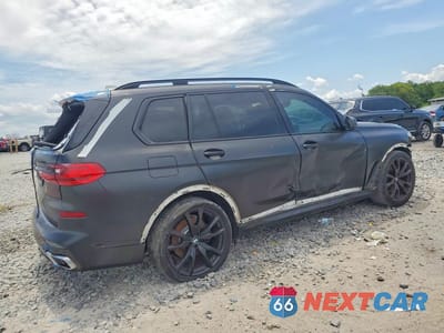 Trzecie zdjęcie samochodu z tyłu: 2019 BMW X7 XDRIVE40I VIN:5UXCW2C57KL084722 - miniatura