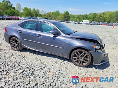Czwarte zdjęcie samochodu z boku: 2015 LEXUS IS 250 VIN:JTHCF1D28F5021816 - miniatura