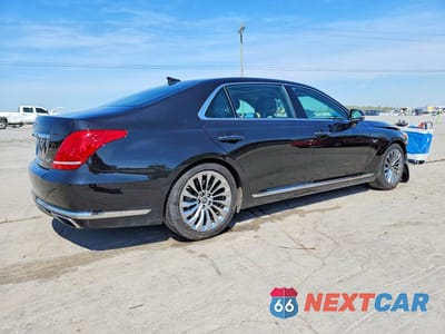 Trzecie zdjęcie samochodu z tyłu: 2018 GENESIS G90 ULTIMATE VIN:KMHG54JH6JU037037 - miniatura