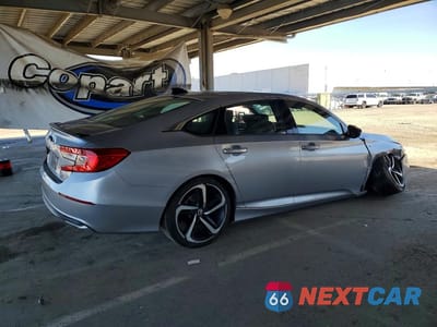 Trzecie zdjęcie samochodu z tyłu: 2022 HONDA ACCORD HYBRID SPORT VIN:1HGCV3F23NA039855 - miniatura
