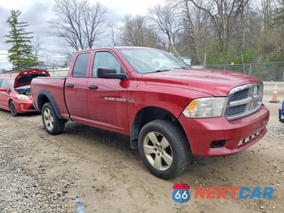 Czwarte zdjęcie samochodu z boku: 2012 DODGE RAM 1500 ST VIN:1C6RD7FT7CS231158 - miniatura