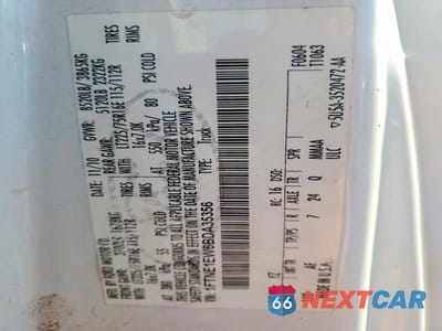 Zdjęcie 13 z 13 samochodu: 2011 FORD E150 DELIVERY VAN VIN:1FTNE1EW6BDA35356 - miniatura