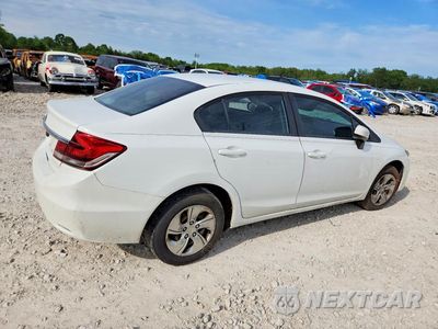Trzecie zdjęcie samochodu z tyłu: 2015 HONDA CIVIC LX VIN:19XFB2F59FE107860 - miniatura