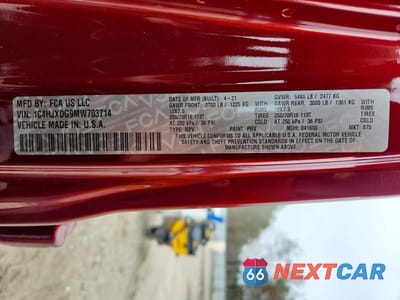 Zdjęcie 14 z 14 samochodu: 2021 JEEP WRANGLER UNLIMITED SPORT VIN:1C4HJXDG9MW703714 - miniatura